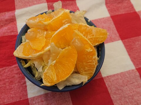 しあわせの♥️オレンジサラダ